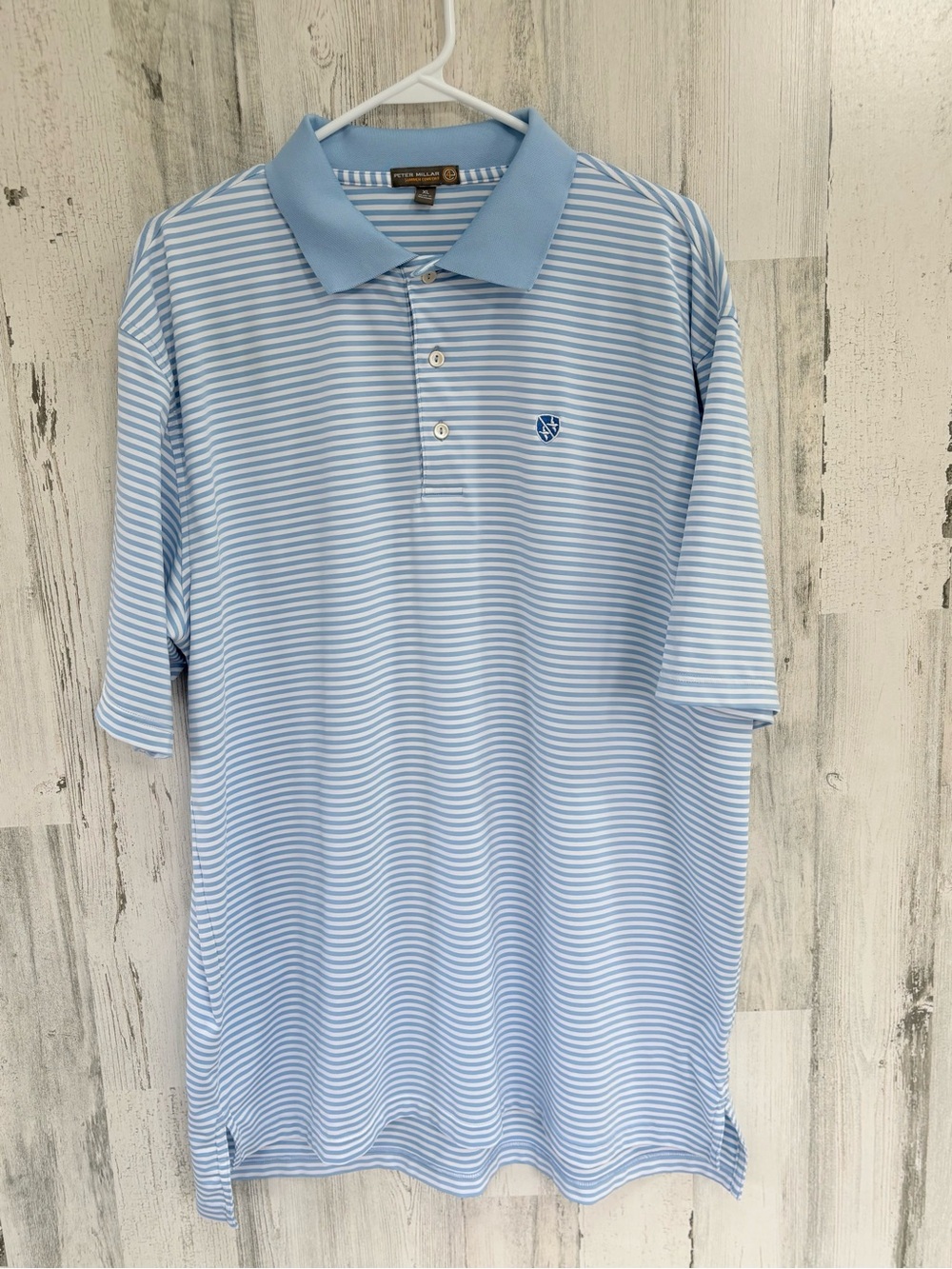 Peter Millar Men’s Size XL Summer Comfort 3 Button Short Sleeve Golf Polo